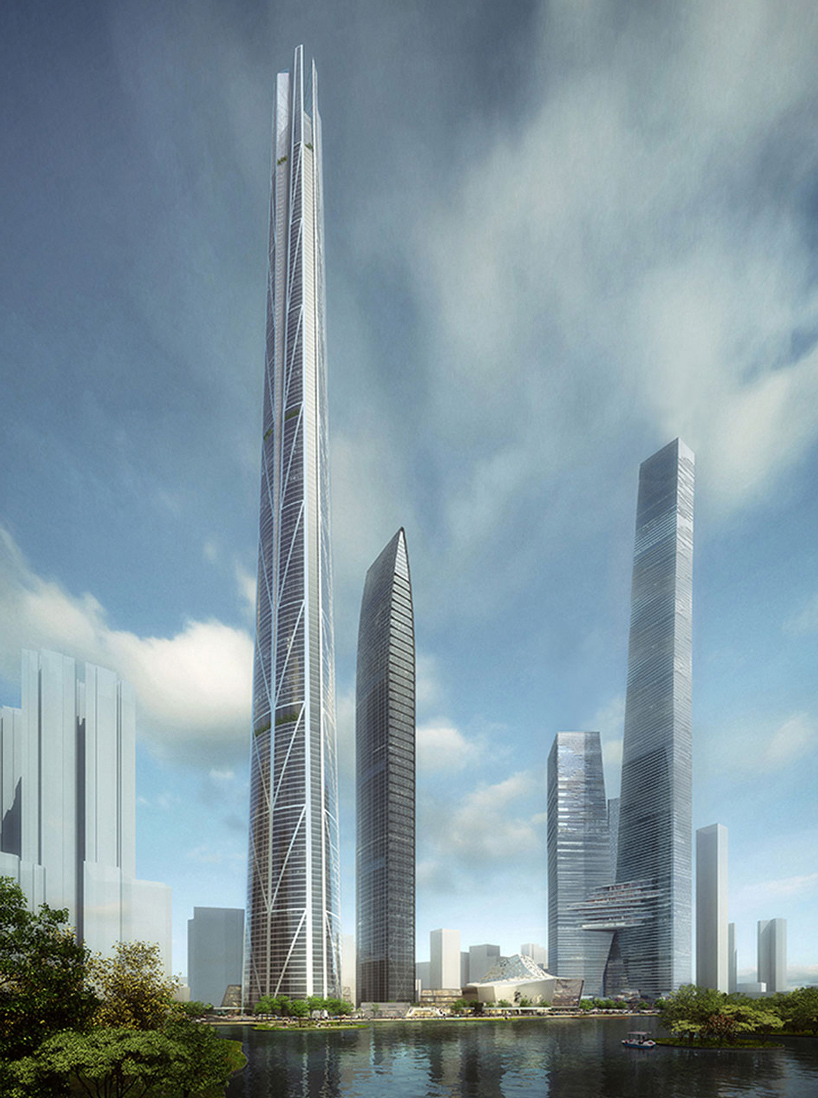 739米高的h700深圳塔,将可能成为中国最高建筑