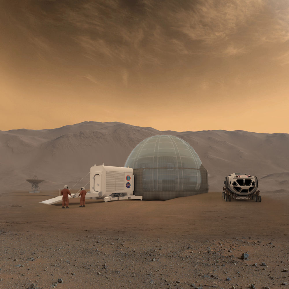 nasa展示了未来我们在火星上的家园是什么样子